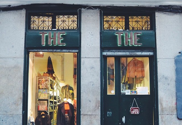 Ropa usada en Madrid - The the storage