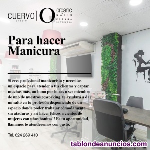 Para hacer manicura 