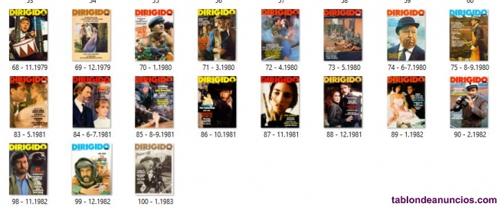 Revistas de dirigido por...