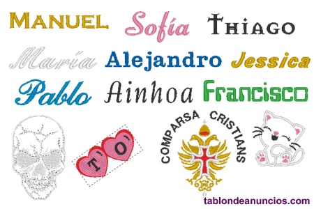 Estampados y Bordados