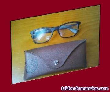 Gafas de la marca Ray Ban con estuche original. Gafa de pasta. Gafas para hombre
