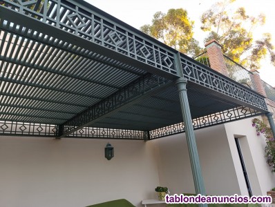 Montajes metlicos, cerrajera, prgolas 
