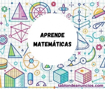 Aprueba matem�ticas con confianza !!! clases online