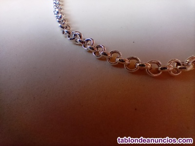 Cadena de plata 925 unisex 60 cm - Nueva y elegante