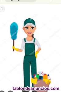 Limpieza y acompa�amiento de mayores ni�os