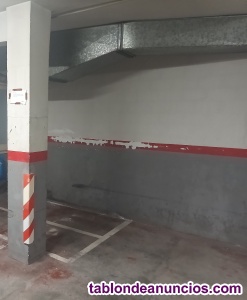 Plaza de parking alquiler para moto peque�a