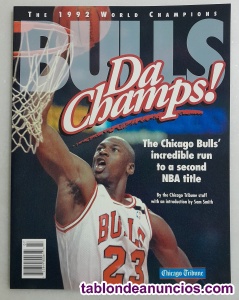 Michael Jordan - Libro ''The Bulls. Da champs'' (1992) - Segundo anillo - NBA